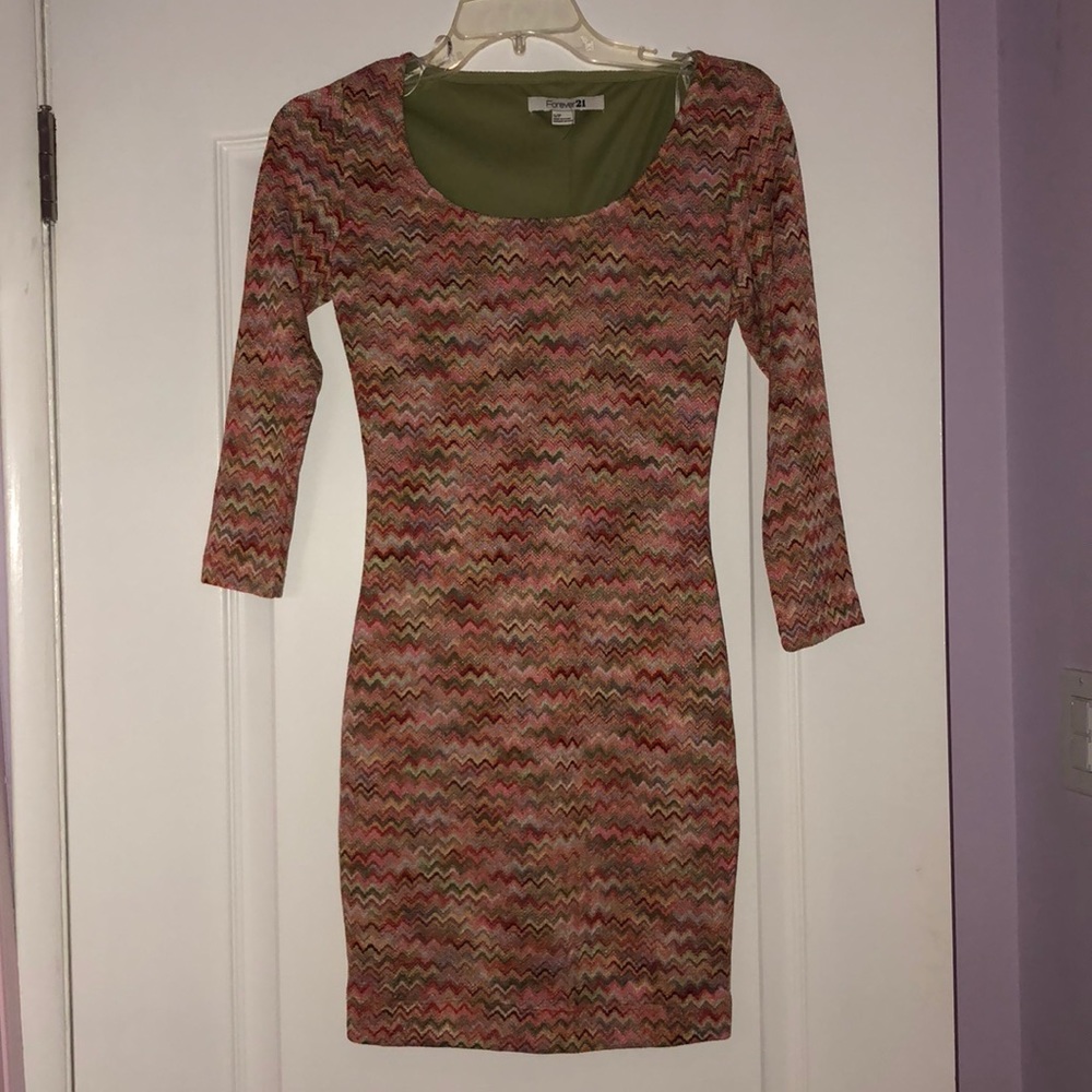 Missoni pattern inspired mini dress